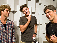 2011 - Reserva FW backstage with Francisco Lachowski & Max Motta (2011) 2011 - Reserva FW backstage with Francisco Lachowski & Max Motta (2011)