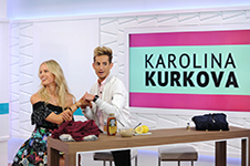 2016 06 08 - Karolina Kurkova and Frankie Grande appear on Amazon's Style Code Live in NYC (2016)