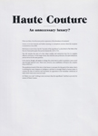 Haute Couture (France-2013)